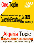 Concrete batching plant Algeria Topic