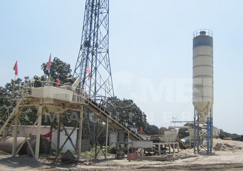 <b>HZS25 Skip-type Concrete Batching Plant</b>