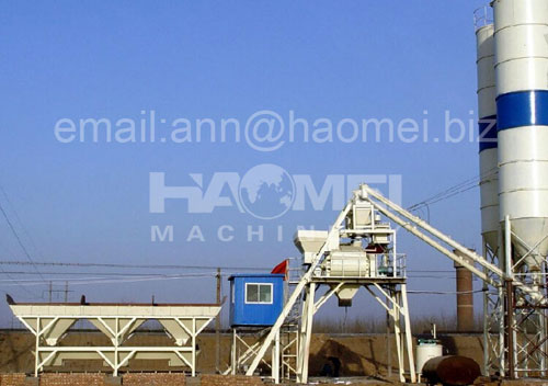 HZS50 Skip-type Concrete Batching Plant