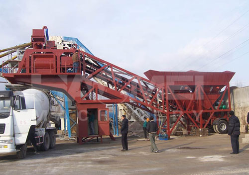 YHZS75 Mobile Batching Plant