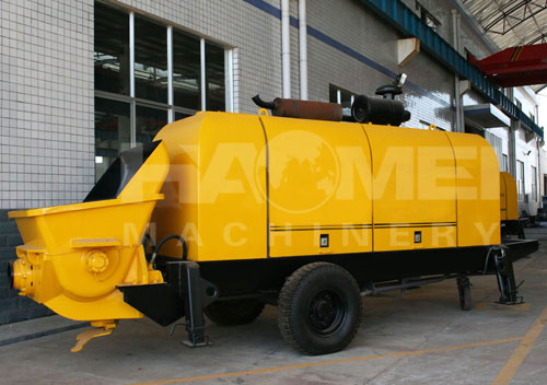 HBT100 trailer concrete pump