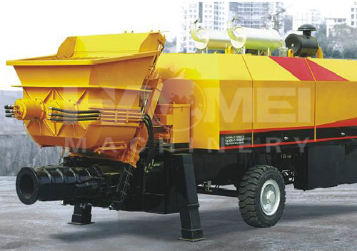 HBT90 trailer concrete pump