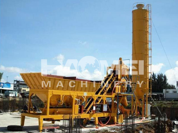 small concrete batching plant