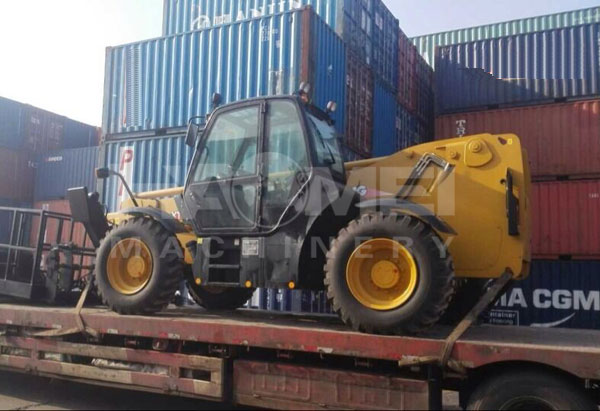 Wheel loader uses to "journey" in order to improve work efficiency