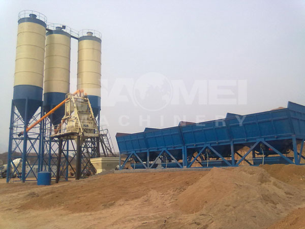 treatment concrete batching plant