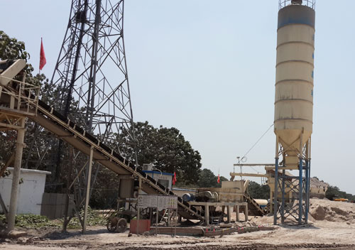 Performance of concrete batching plant