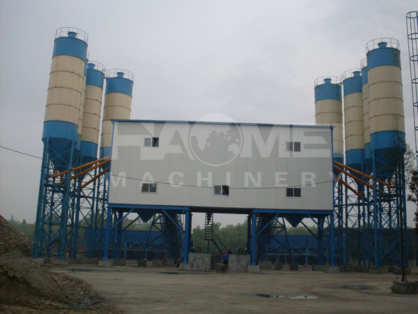 Role of the laboratory analysis of concrete mixing plant
