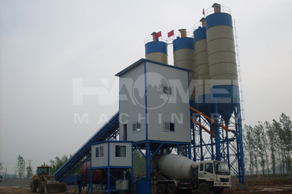 Concrete mixing plant industry in the future development of good