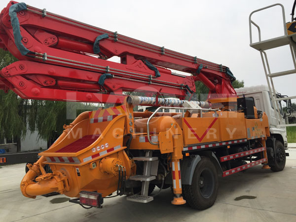 Brief introduction of truck-mounted concrete pump