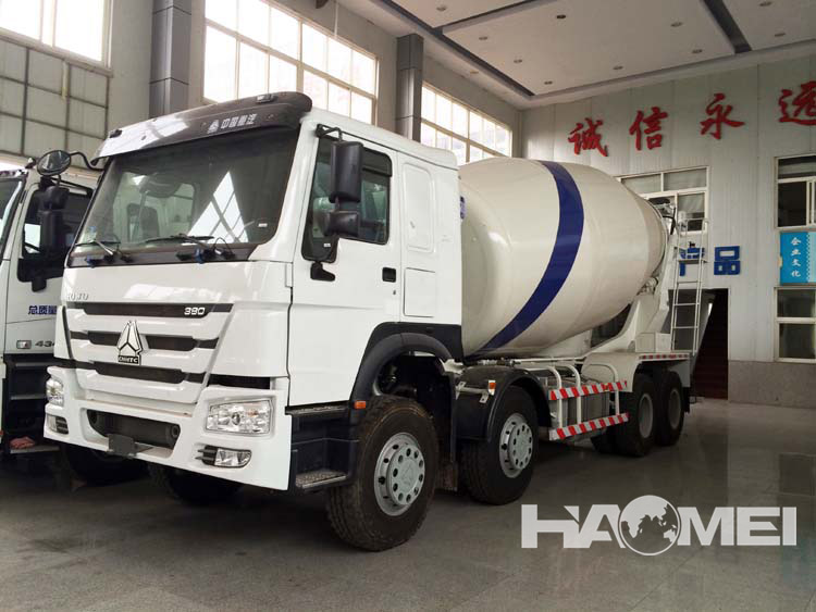 concrete mixer truck