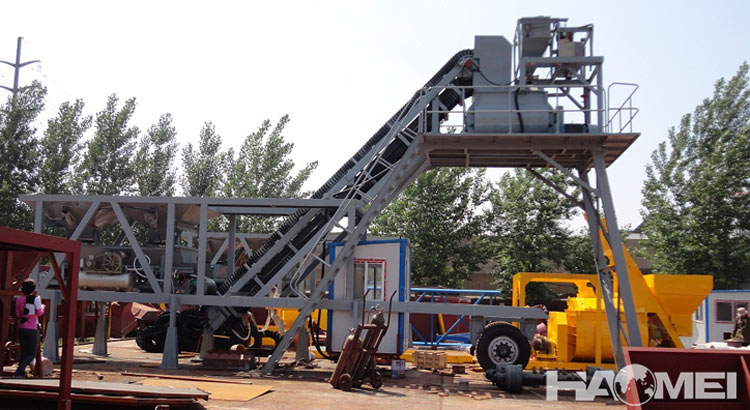 portable concrete batch plant