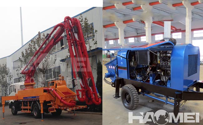 concrete pump supply