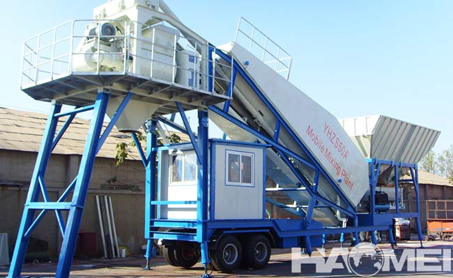 batching plant mobile