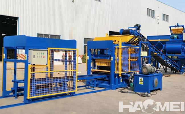 hydraulic block making machine