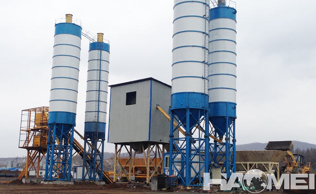 cement mixing plant