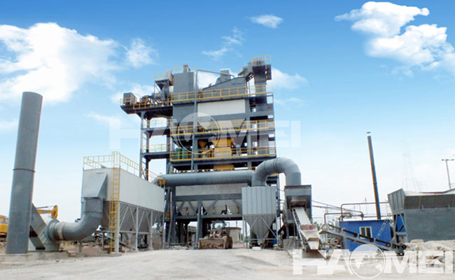 batch type asphalt plant