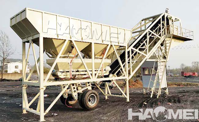 mobile concrete batch plant for sale