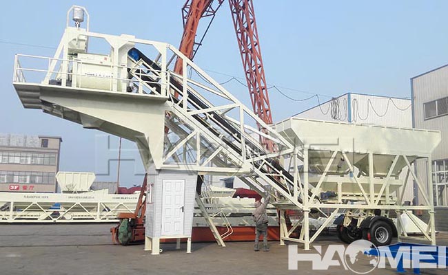 mini portable concrete batch plant