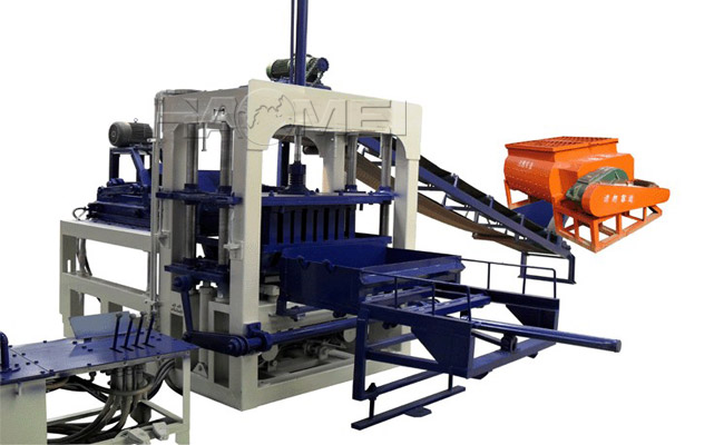 hollow bricks machine