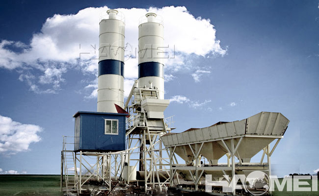 stationary concrete plant