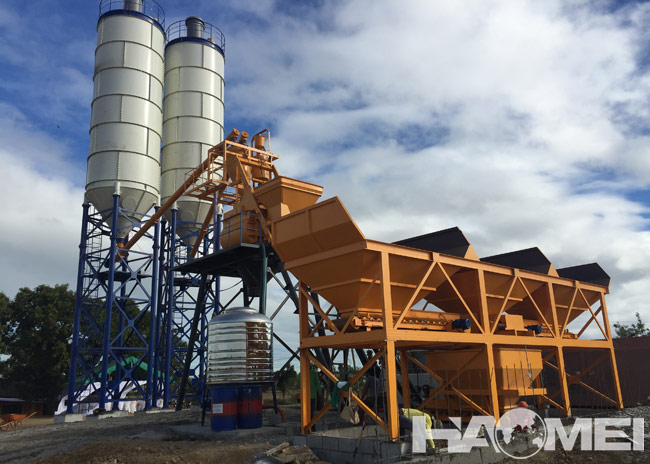 concrete production plant