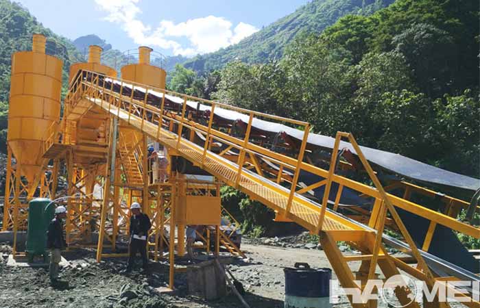 concrete batching plant design