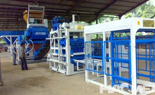 automatic cement brick making machine