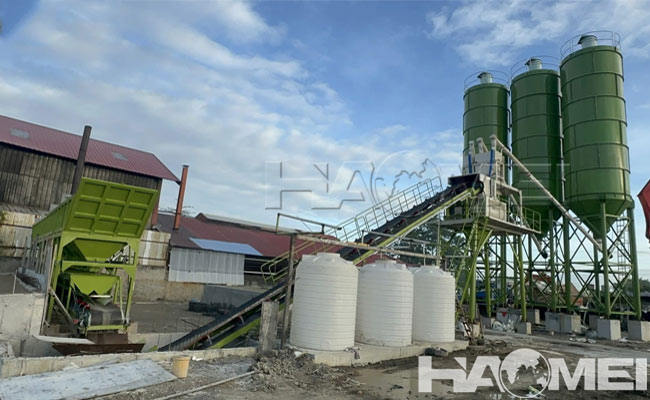 how much does a concrete batching plant cost
