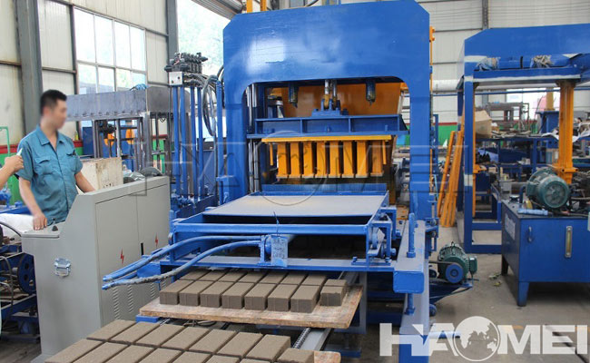paver block manufacturing machine