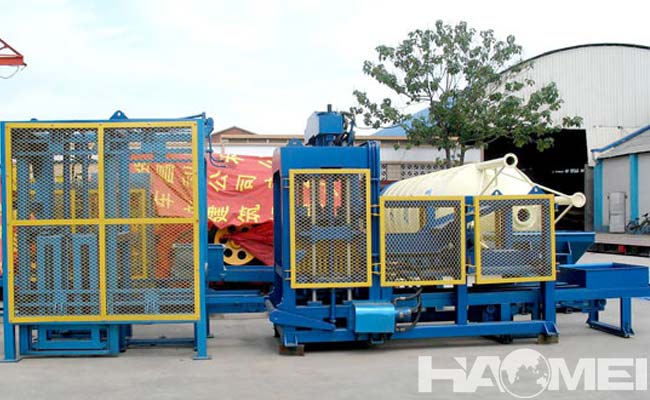 hydraulic press interlock brick machine