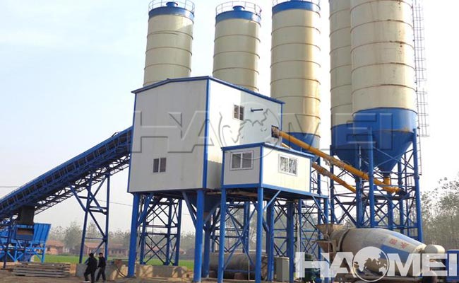 fixed concrete plant