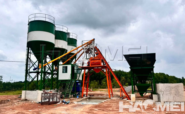 bucket concrete batching plant