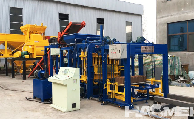 paver block press machine