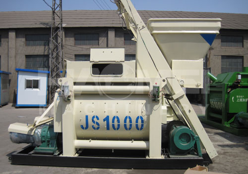 China JS1000-JS1500 concrete mixer shipped to Vietnam