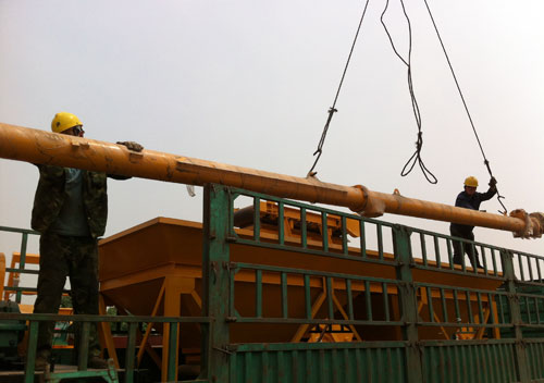 2013-12-14,HZS25 concrete batching plant to Indonesia