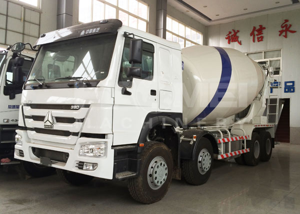 2012-03, JHL5250GJB concrete mixer truck to Mongolia