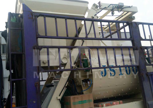 2014-12, JS1000 Concrete Mixer Shipped to Russia