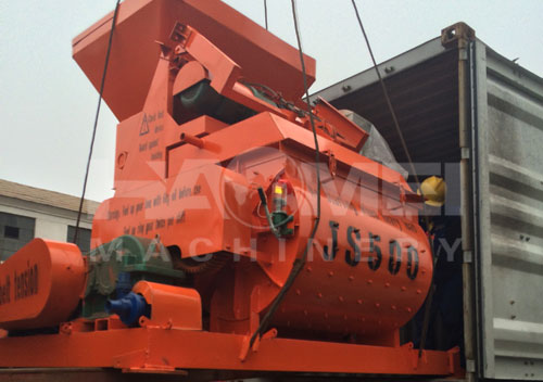 JS500 concrete mixer