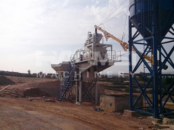 YHZS60 Mobile Concrete Batching Plant