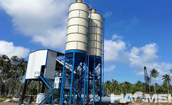60m3/h concrete batching plant price