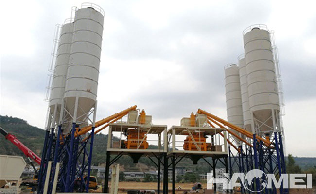 china concrete batching plant factory