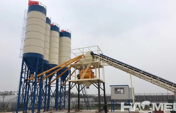 ready mix concrete plant capacity